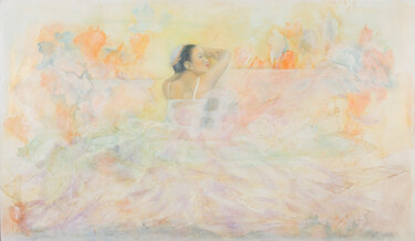 Pintura intitulada "Bailarina de Ávila…" por Sandra Filardi, Obras de arte originais, Óleo