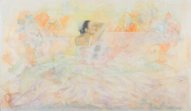 Painting titled "Bailarina de Ávila…" by Sandra Filardi, Original Artwork, Oil