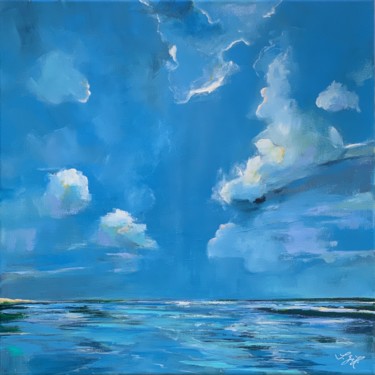 Peinture intitulée "Sunny Day" par Sandra Gebhardt-Hoepfner, Œuvre d'art originale, Acrylique