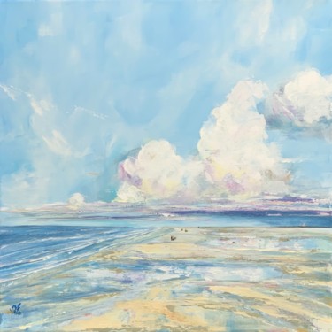 Schilderij getiteld "Nordsee" door Sandra Gebhardt-Hoepfner, Origineel Kunstwerk, Acryl