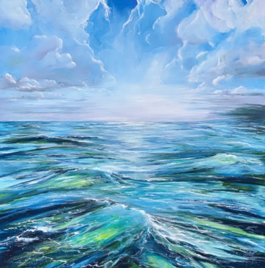Perfect Mood Malerei mit dem Titel "Perfect Mood" von Sandra Gebhardt-Hoepfner, Original-Kunstwerk, Acryl
