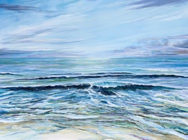 Peinture intitulée "Breathe" par Sandra Gebhardt-Hoepfner, Œuvre d'art originale, Acrylique