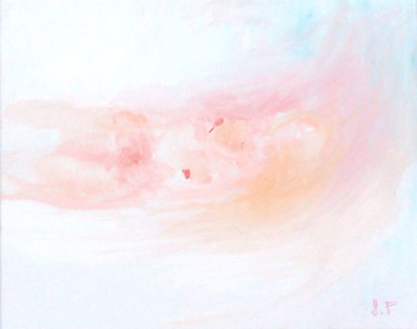 Painting titled "Nu1" by Sandra Pohin, Original Artwork, Acrylic Mounted on Wood Stretcher frame