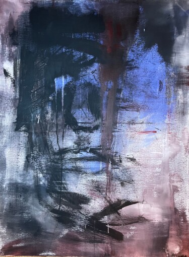 Peinture intitulée "LOSS" par Sandra Strzelec, Œuvre d'art originale, Acrylique