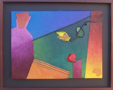 Pintura titulada "Algunos objetos" por Sandra Tysak, Obra de arte original, Oleo