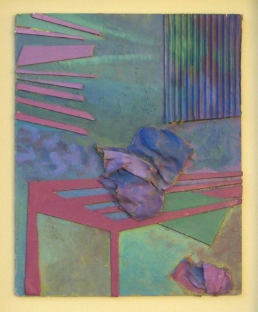 Pintura titulada "En el taller" por Sandra Tysak, Obra de arte original, Oleo