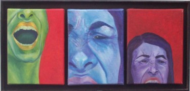 Pintura titulada "Madre, esposa y arg…" por Sandra Tysak, Obra de arte original, Oleo