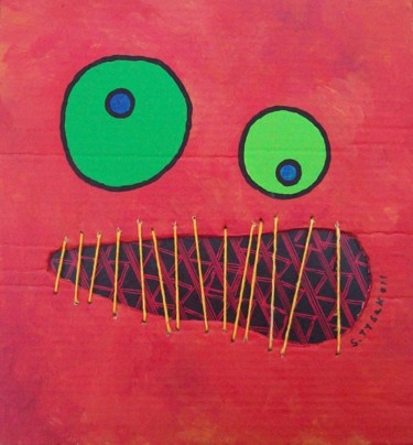 Pintura titulada "De la serie "Ojos a…" por Sandra Tysak, Obra de arte original, Oleo