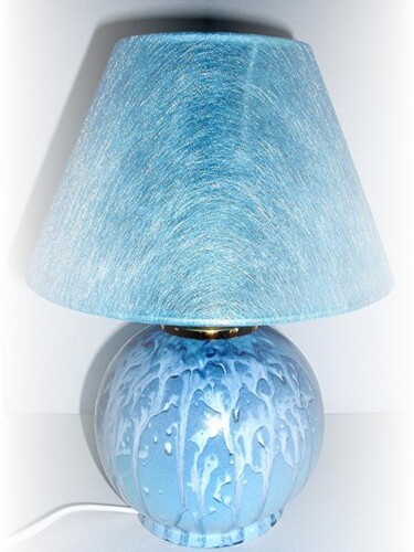 Design intitulée "Lampe aux coulures…" par Sandrine Audevard, Œuvre d'art originale
