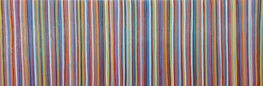 Peinture intitulée "Colors vibrationsp10" par Guena, Œuvre d'art originale, Acrylique Monté sur Châssis en bois