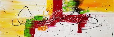 Картина под названием "FIN NOVEMBRE" - Sandrine Hartmann, Подлинное произведение искусства, Акрил Установлен на Деревянная р…