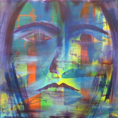 Russie Peinture intitulée "Russie" par Sandrine Langlade, Œuvre d'art originale, Acrylique