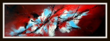 Painting titled "EXISTENCE" by Sandrine Pedra, Original Artwork, Acrylic