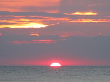 Fotografia zatytułowany „coucher-de-soleil-s…” autorstwa Sandrine Swan Wimart, Oryginalna praca