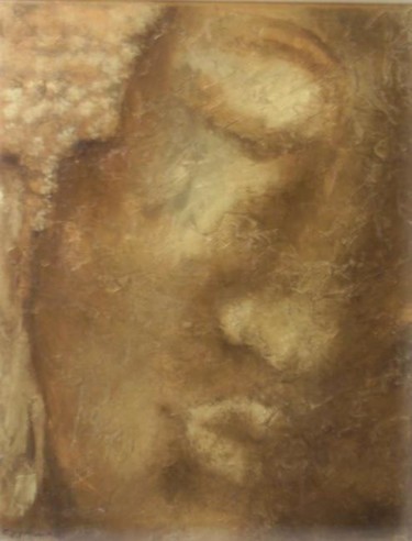 Painting titled "bouddha 1" by Sandrine Sàn, Original Artwork