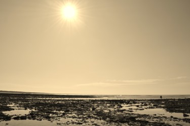 Photographie intitulée "Plage" par Sandrine Damour, Œuvre d'art originale