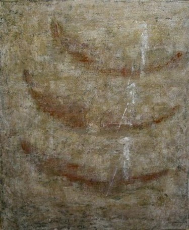 Peinture intitulée "Les trois Gondoles" par Fourgo, Œuvre d'art originale