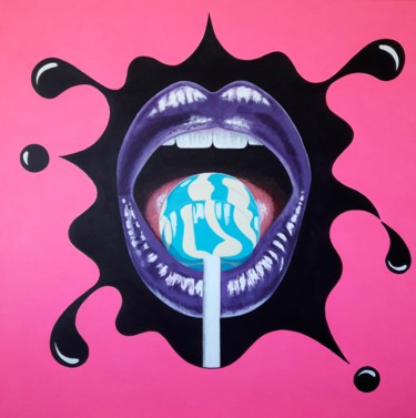 Purple kiss © par Sandrine HARDJANI