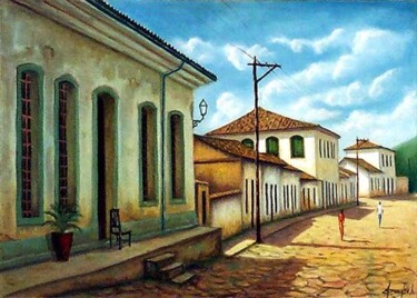 Pintura intitulada "TIRADENTES" por Sandro José Da Silva, Obras de arte originais