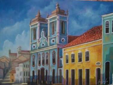 Pintura intitulada "PELOURINHO" por Sandro José Da Silva, Obras de arte originais