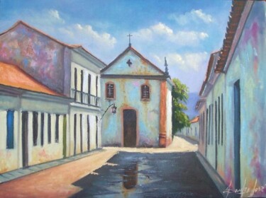 Pintura intitulada "PARATY" por Sandro José Da Silva, Obras de arte originais