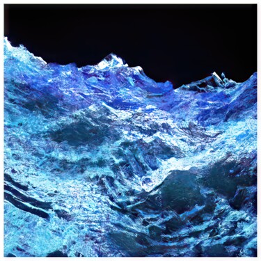 Artes digitais intitulada "Waves #5538" por Sandro, Obras de arte originais, Pintura digital