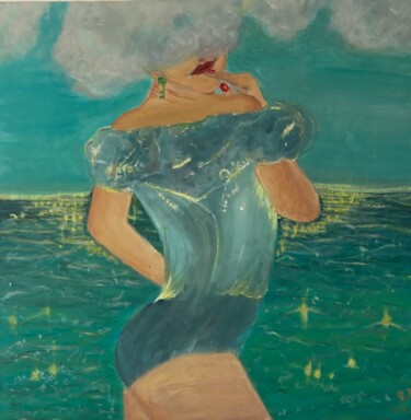 Painting titled "Dream" by Sandy Madar, Original Artwork, Acrylic
