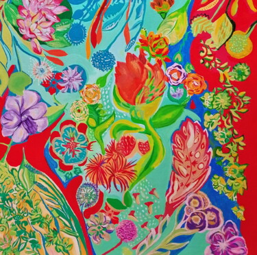Pintura titulada "Spring" por Sanja Jancic, Obra de arte original, Acrílico