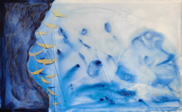 Malerei mit dem Titel "Abstract 5" von Sanjay P, Original-Kunstwerk, Acryl