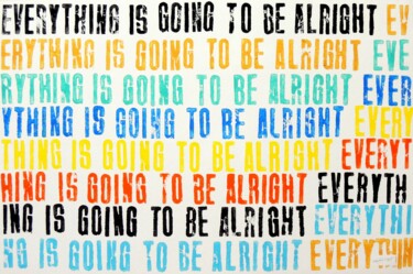 "Everything Is Going…" başlıklı Tablo Sanjay Dhawan tarafından, Orijinal sanat, Akrilik