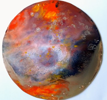 Pintura intitulada "BEAUTY OF MARS V" por Sanjay Punekar, Obras de arte originais, Óleo