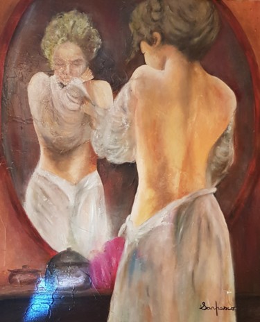 Peinture intitulée "peinture huile sur…" par Sanpasco, Œuvre d'art originale, Huile