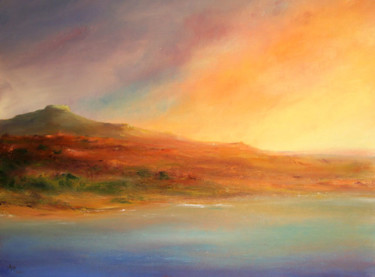 Malerei mit dem Titel "Morning Glory" von Petra Ackermann, Original-Kunstwerk, Öl