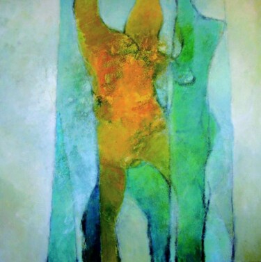 Pintura titulada "Y se fugan hacia ot…" por Santiago Raigorodsky, Obra de arte original, Oleo