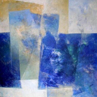 Pintura titulada "Azul, no eres el ma…" por Santiago Raigorodsky, Obra de arte original, Oleo