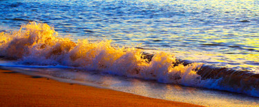 Photographie intitulée "Perpetual waves" par Santiago Maw, Œuvre d'art originale, Photographie numérique