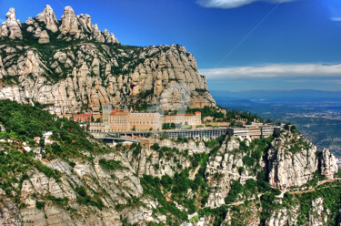 Fotografía titulada "MONTSERRAT" por Santos Merchán, Obra de arte original, Fotografía digital