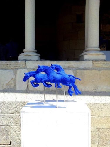 Sculpture intitulée "Exposition - Art et…" par Saône De Stalh, Œuvre d'art originale