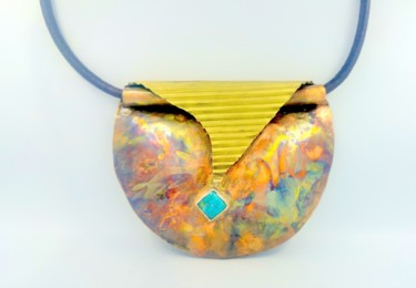 Diseño titulada "Pendant" por Sapir Gelman, Obra de arte original, Collares