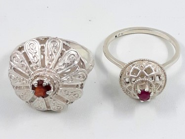 Design intitulada "Ring" por Sapir Gelman, Obras de arte originais, argolas