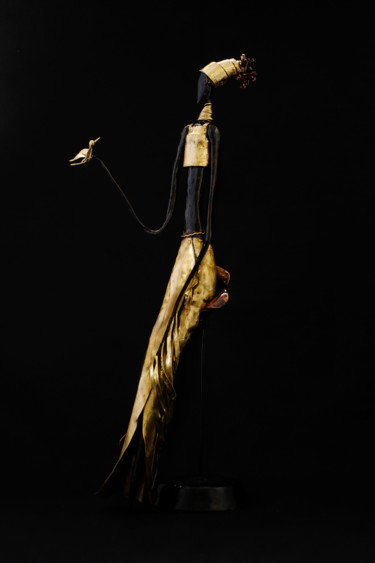 Black Beauty III Sculpture titled "Black Beauty III" by Sapir Gelman, Original Artwork