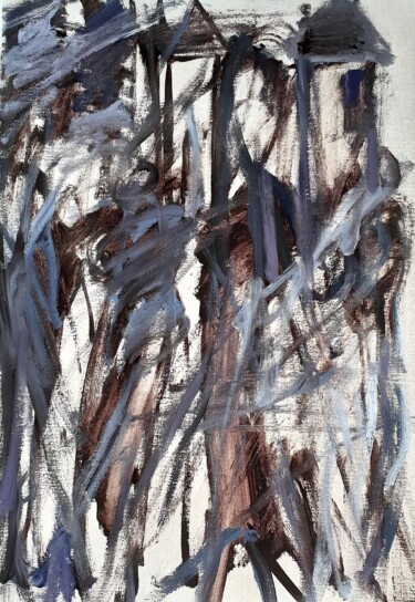 Malerei mit dem Titel "Untitled" von Sapphire Sk, Original-Kunstwerk, Öl