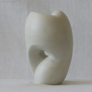 Sculpture intitulée "Terre blanche 4" par Sara Amato-Gentric, Œuvre d'art originale, Argile