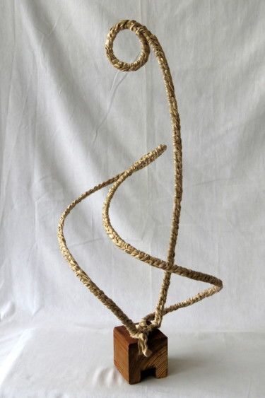 Sculpture intitulée "Fil 12" par Sara Amato-Gentric, Œuvre d'art originale, Techniques mixtes