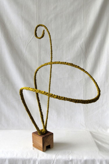 Sculpture intitulée "Fil 14" par Sara Amato-Gentric, Œuvre d'art originale, Techniques mixtes