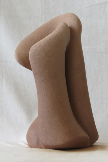 Sculpture titled "La consolation" by Sara Amato-Gentric, Original Artwork, Clay
