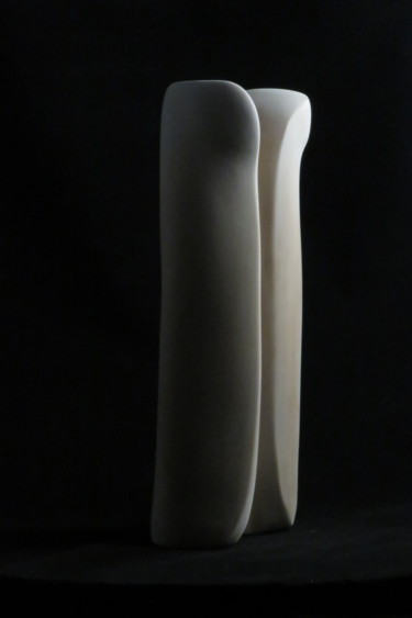 Sculpture intitulée "Les deux êtres" par Sara Amato-Gentric, Œuvre d'art originale, Argile