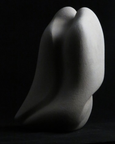 Sculpture titled "Tendresse 2" by Sara Amato-Gentric, Original Artwork, Clay