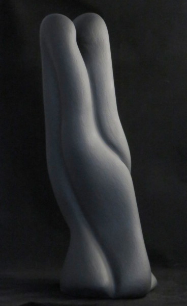 Sculpture titled "Burj Amour 2" by Sara Amato-Gentric, Original Artwork, Clay