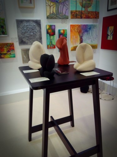 Sculpture titled "World Art Dubai" by Sara Amato-Gentric, Original Artwork